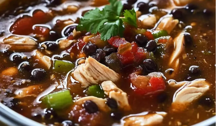 Black Bean Chicken Stew
