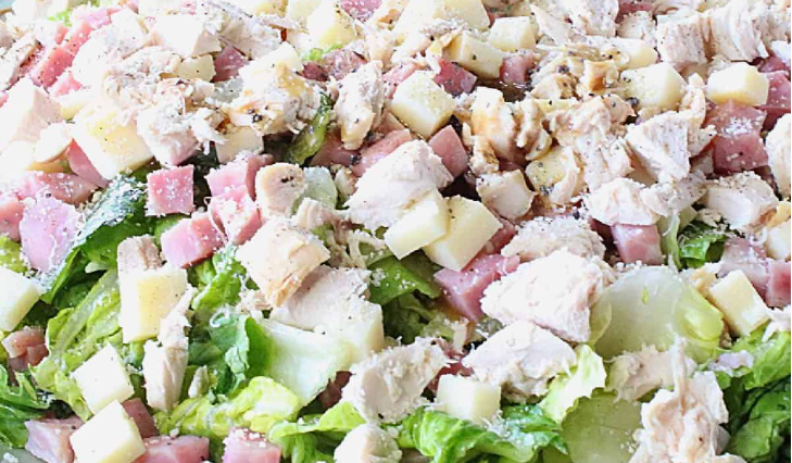 Chicken Cordon Bleu Salad