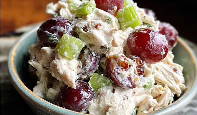 Chicken Salad with Grapes