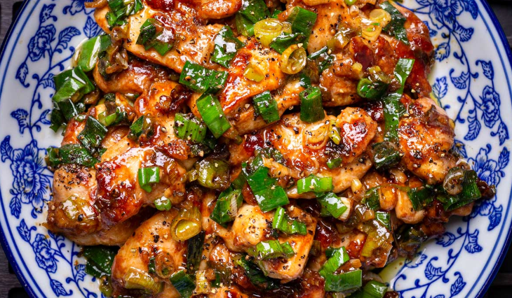 Chinese Scallion Chicken