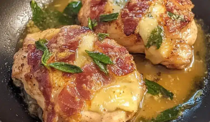Classic Chicken Saltimbocca