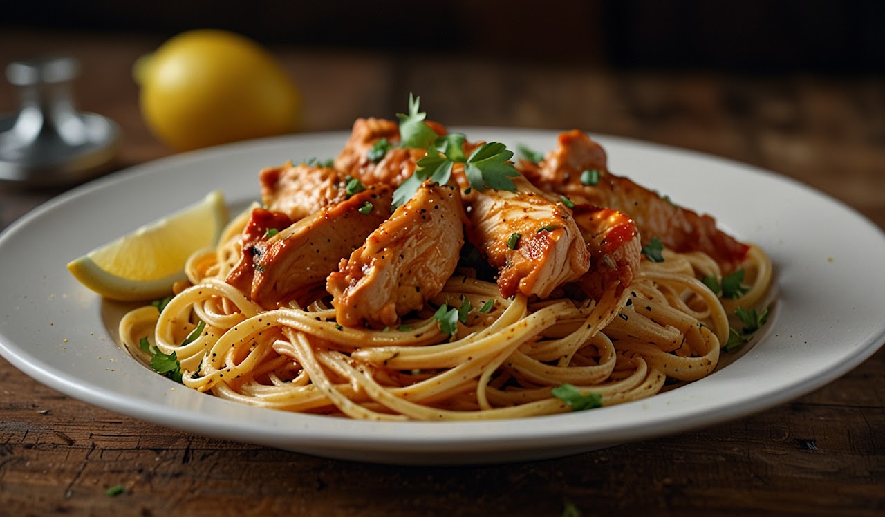 Cowboy Butter Chicken Linguine
