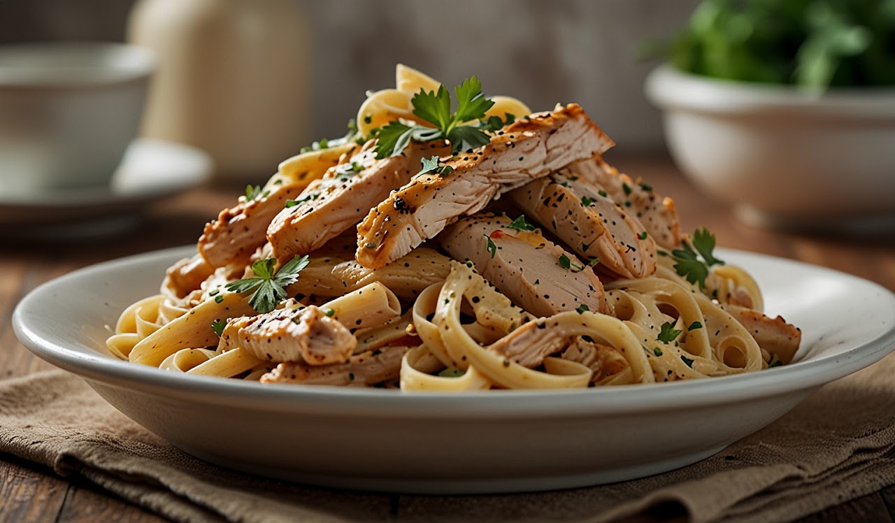 Creamy Cajun Chicken Pasta