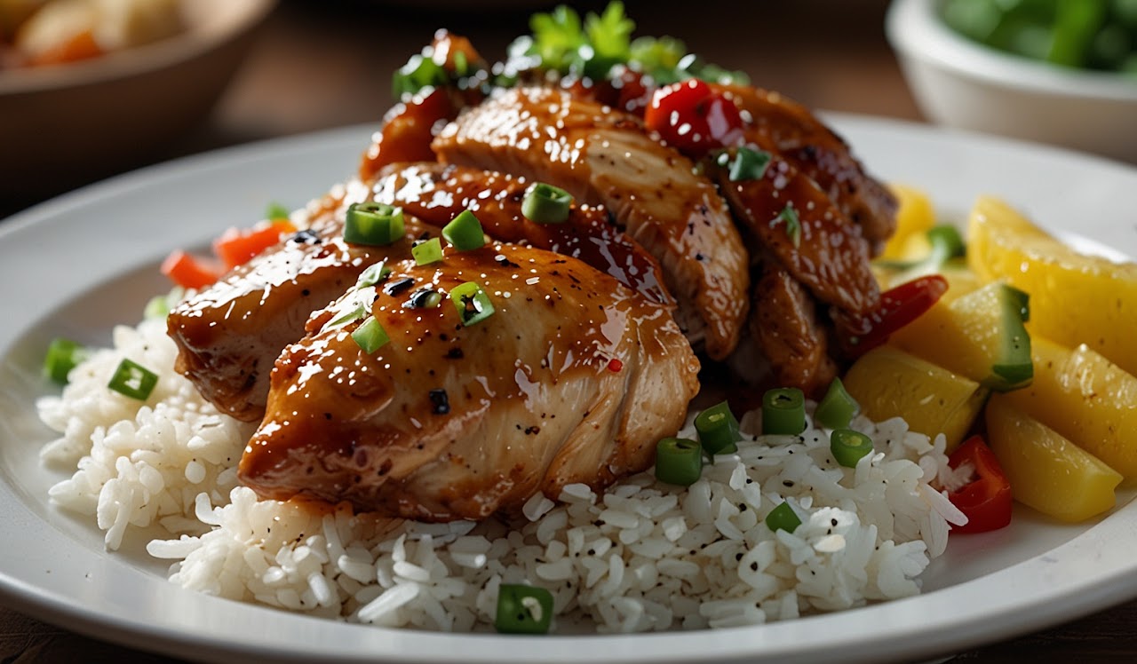 Hawaiian Crockpot Chicken
