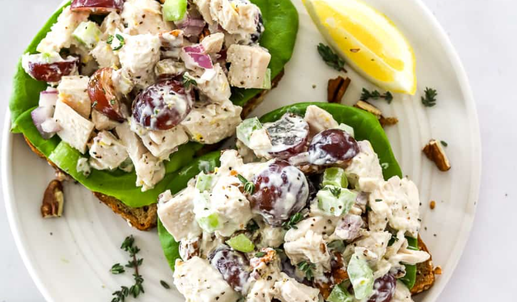 Healthy Chicken Salad with Greek Yogurt