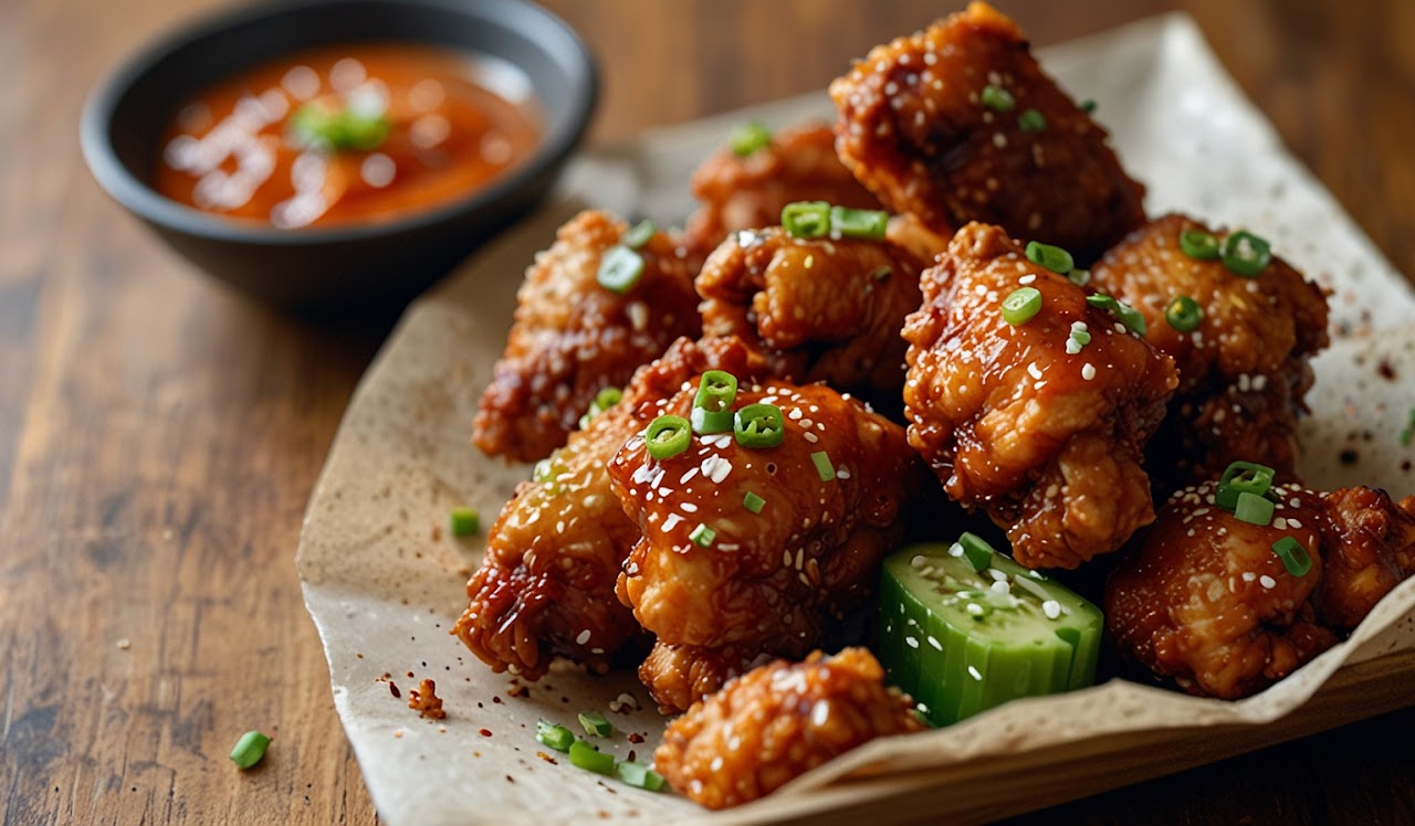 Homemade Korean Fried Chicken