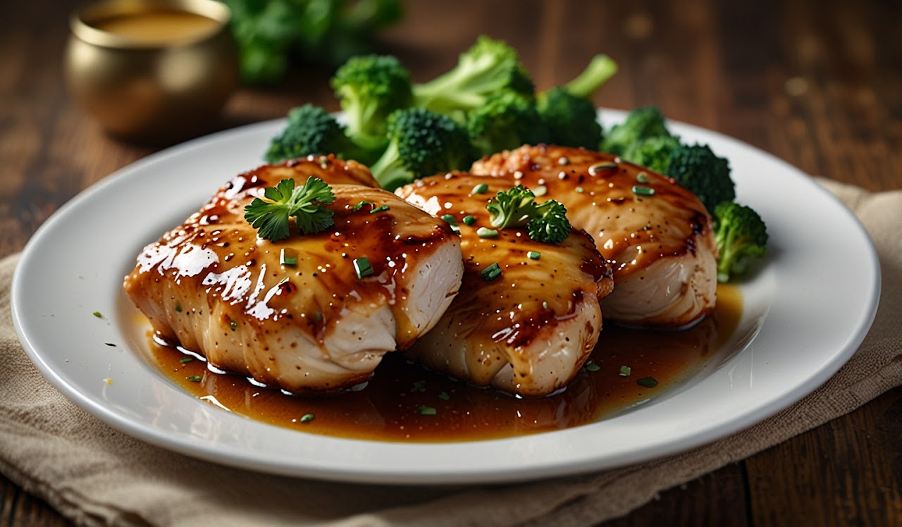 Honey Garlic Chicken Breasts