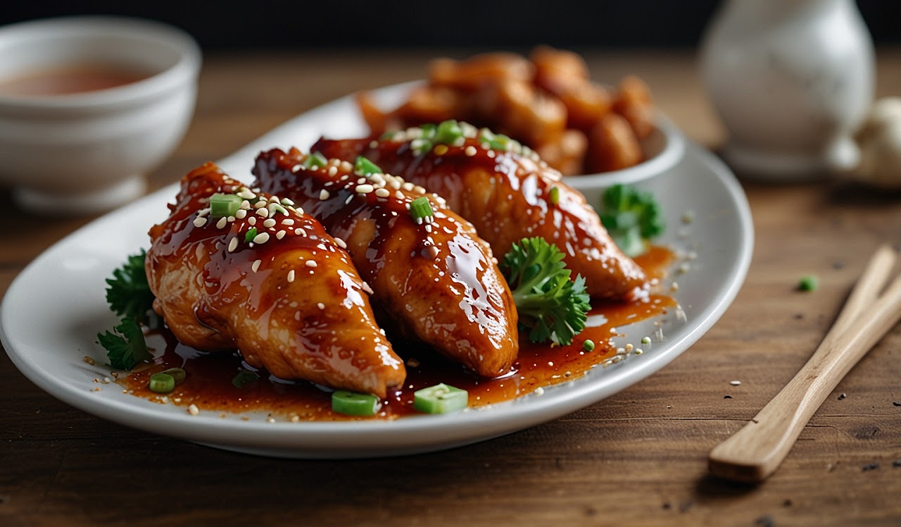 Honey Sriracha Chicken