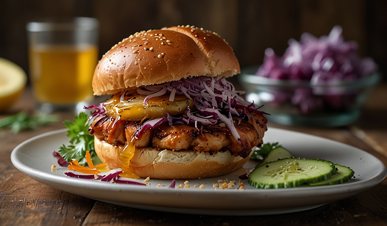 Hot Honey Chicken Sliders with Pickles