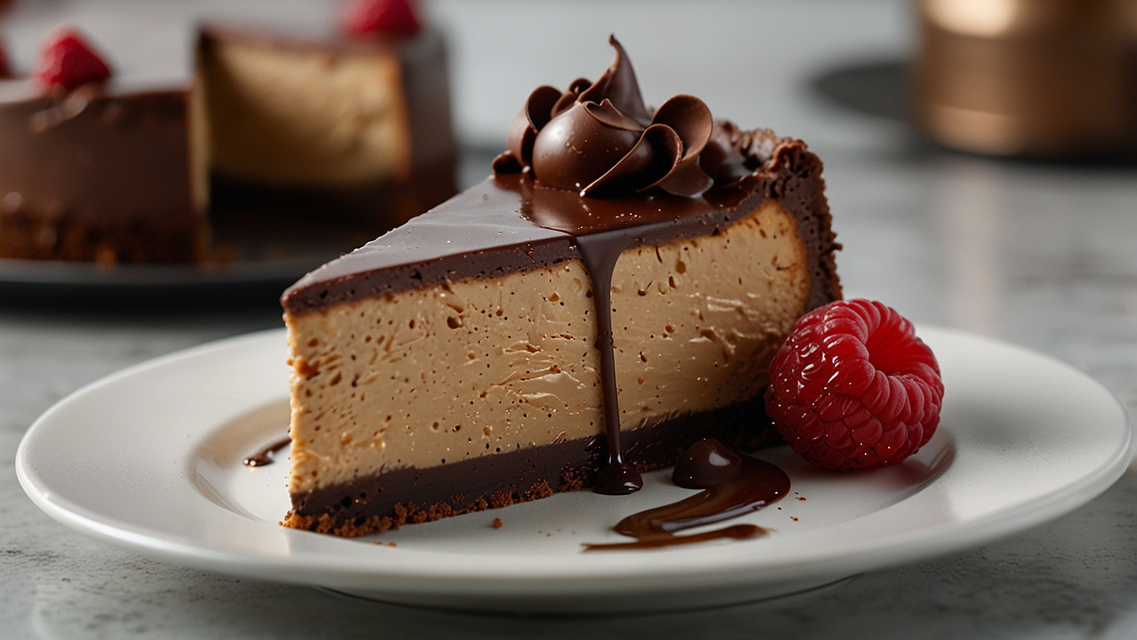 Classic Chocolate Cheesecake