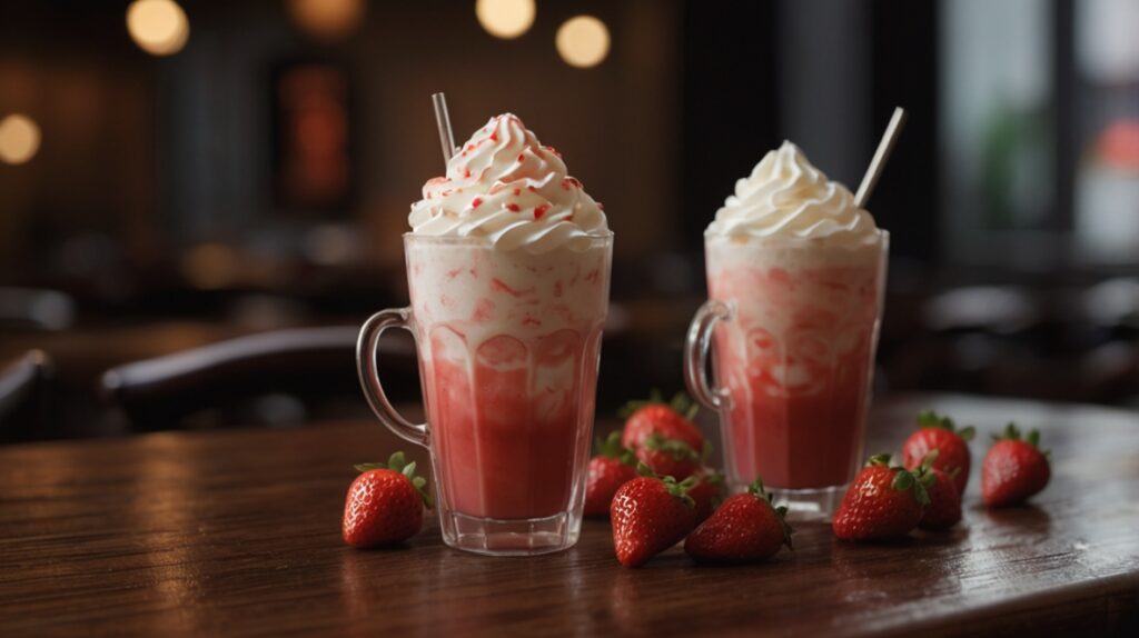 Strawberries And Cream Frappuccino