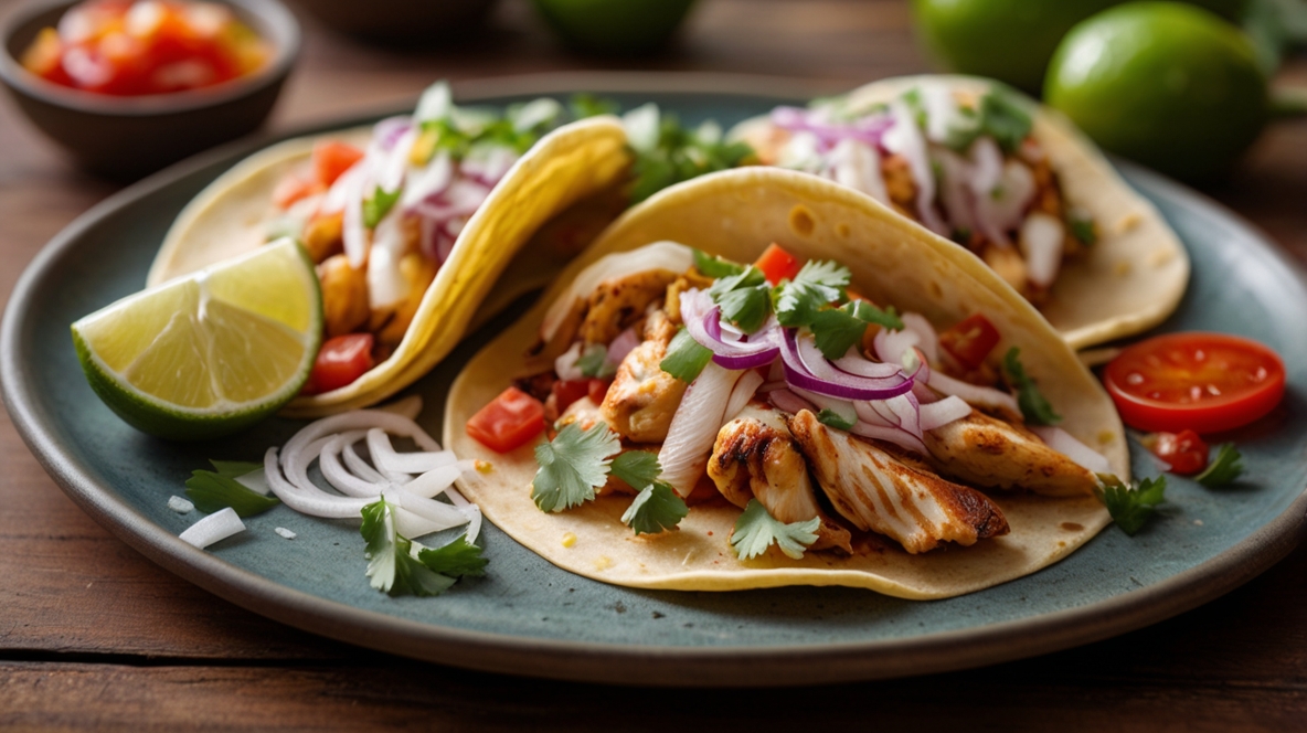 Mexican Chicken Street Tacos