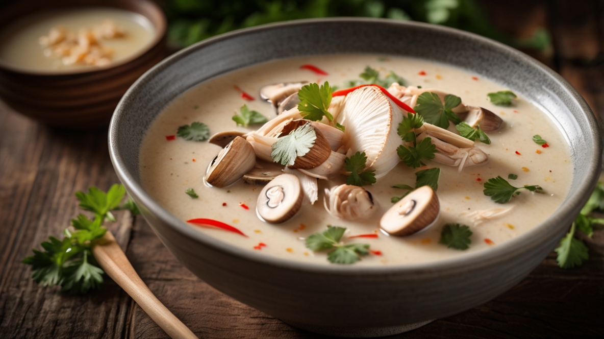Thai Coconut Chicken Soup