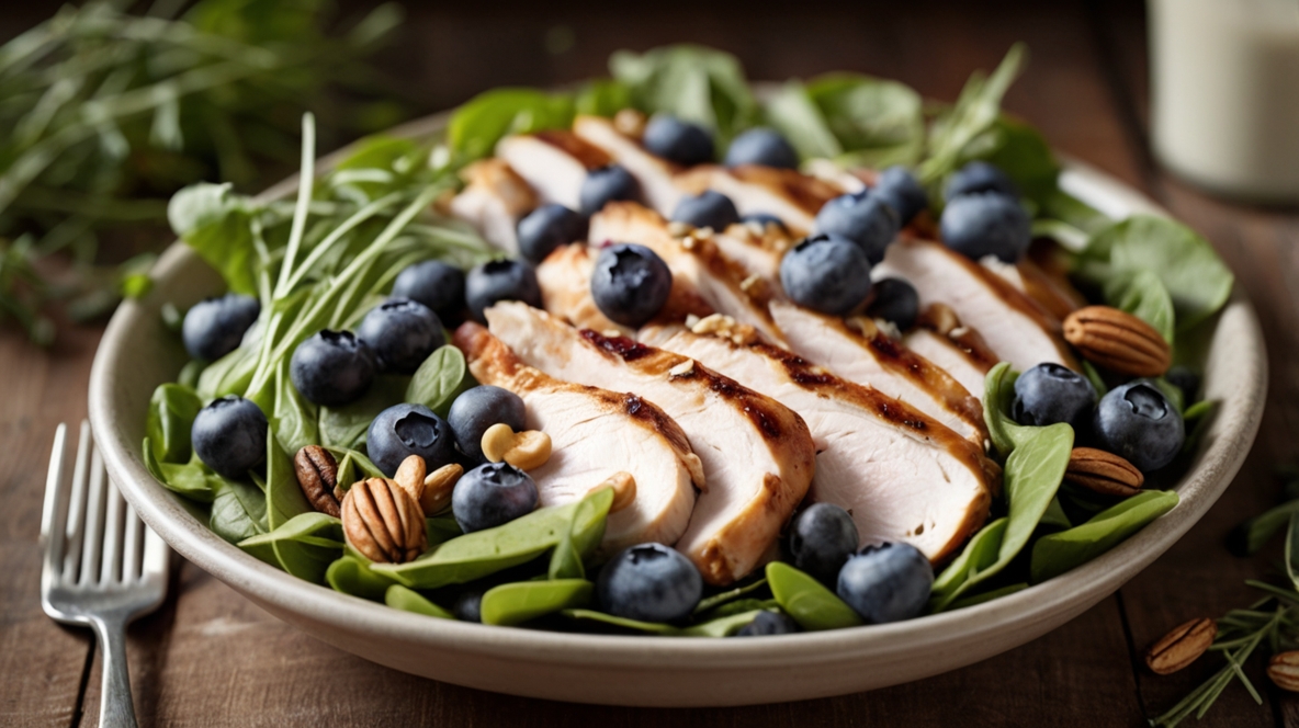 Blueberry Chicken Salad with Rosemary