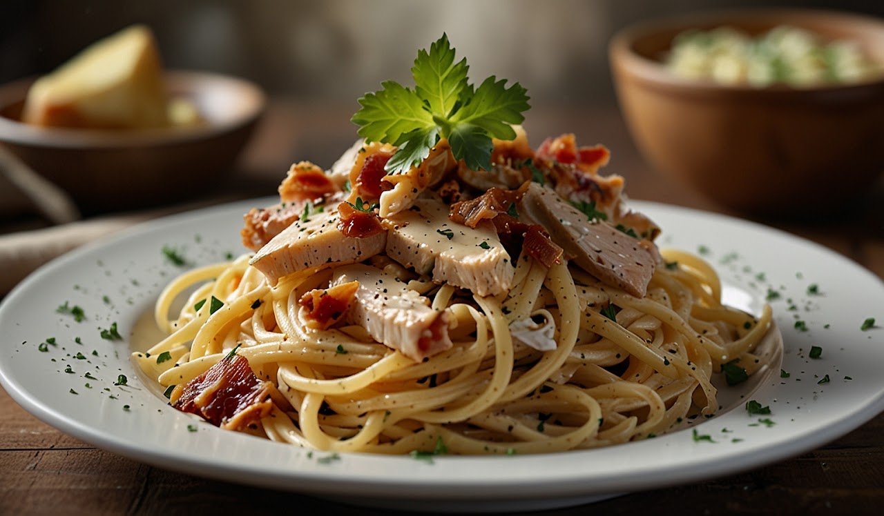 Monterey Chicken Spaghetti