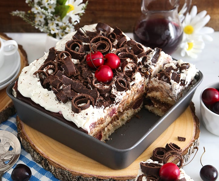 Black Forest Tiramisu