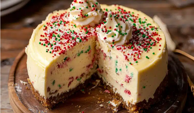 Sugar Cookie Cheesecake