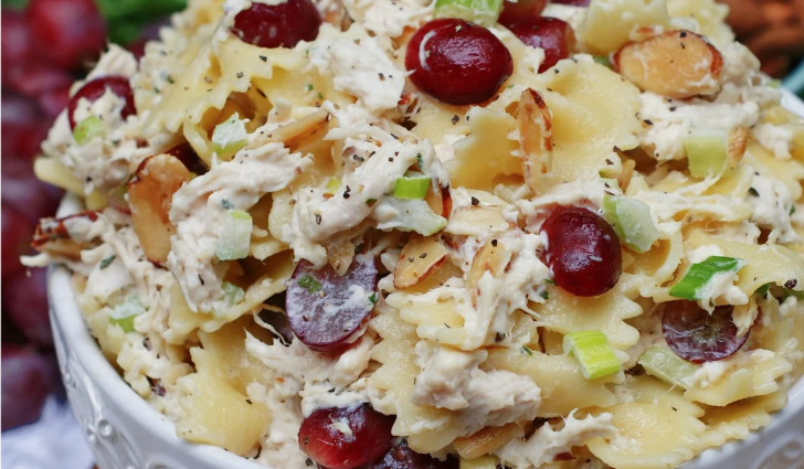Waldorf Chicken Pasta Salad