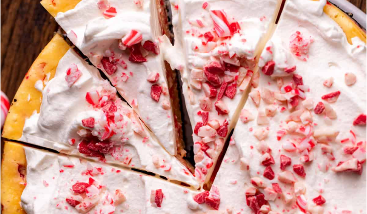White Chocolate Peppermint Cheesecake