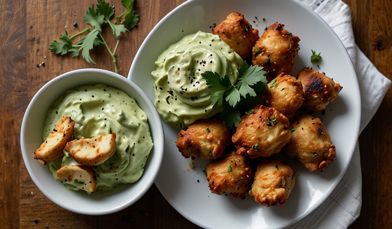 Zesty Lemon Pepper Chicken Bites