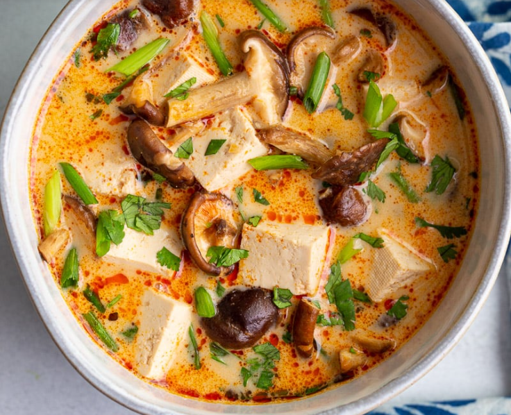 Coconut Tofu Soup