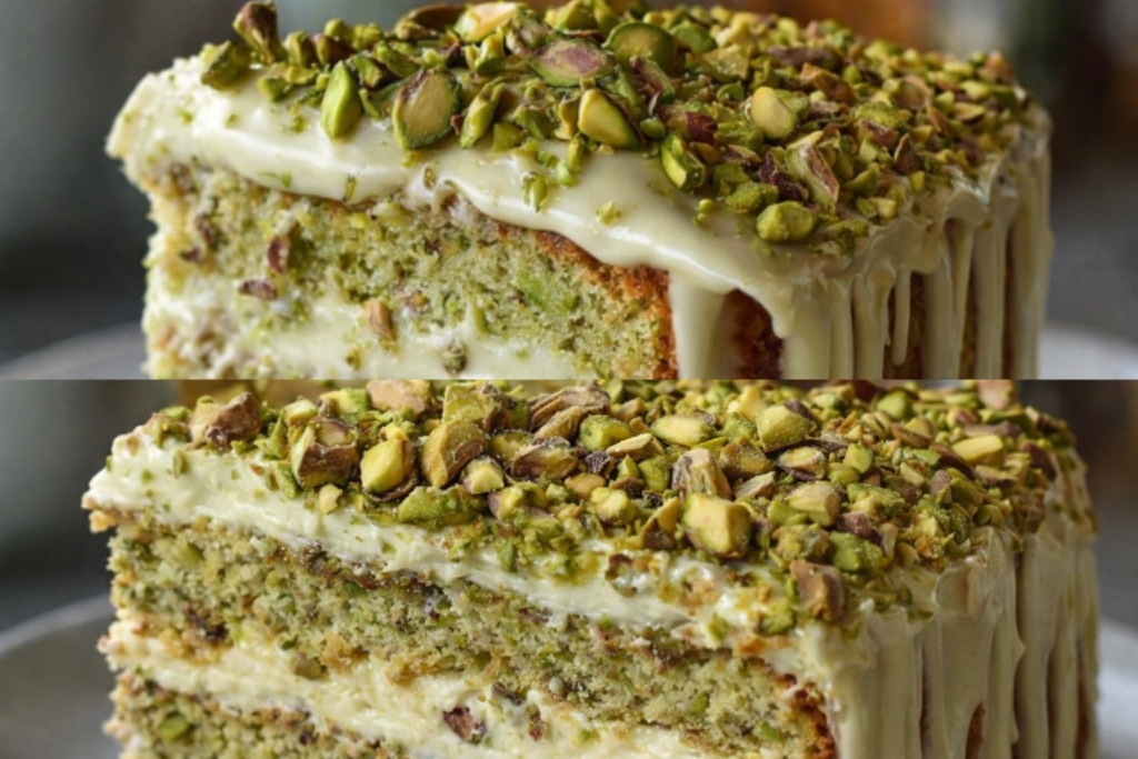 Ultimate Pistachio Cream Cheesecake