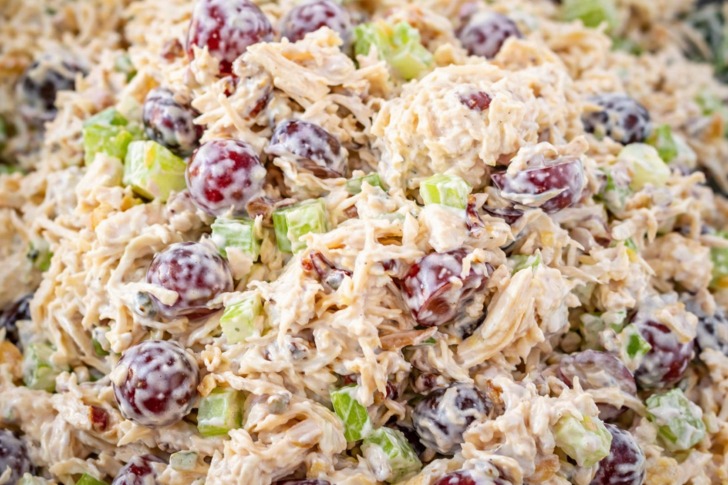 Best Ever Chicken Salad with Grapes