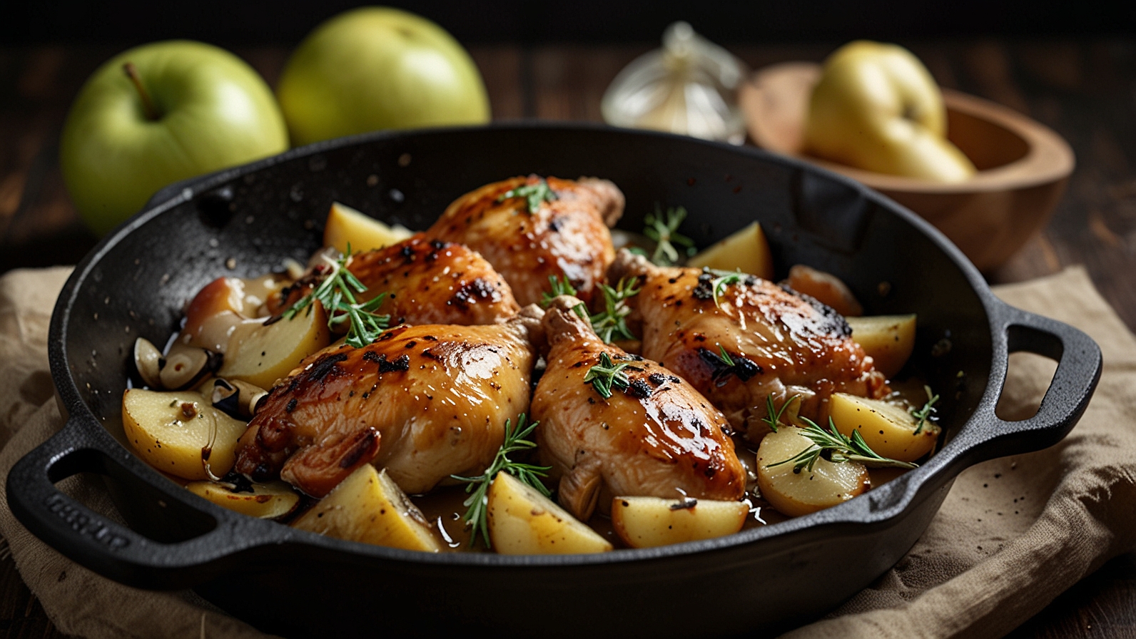 French Apple Cider Chicken
