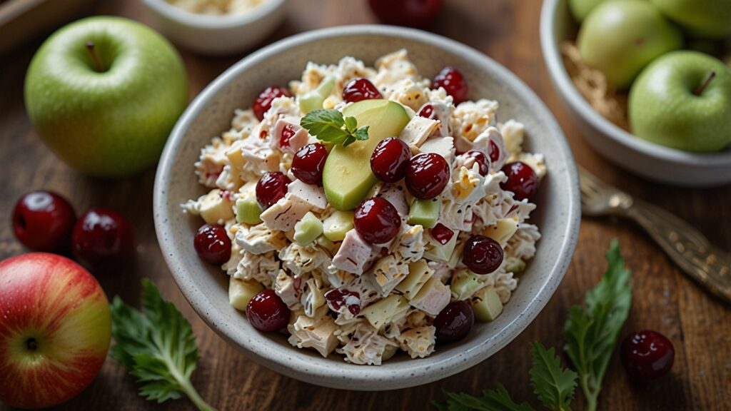 Cranberry Apple Tuna Salad