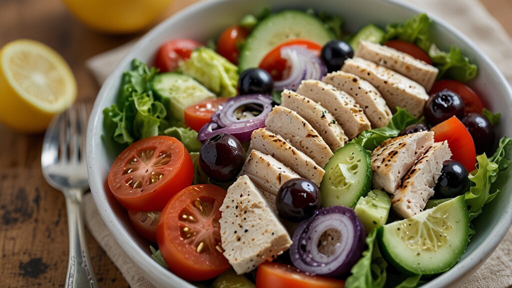 The Best Greek Chicken Salad Recipe