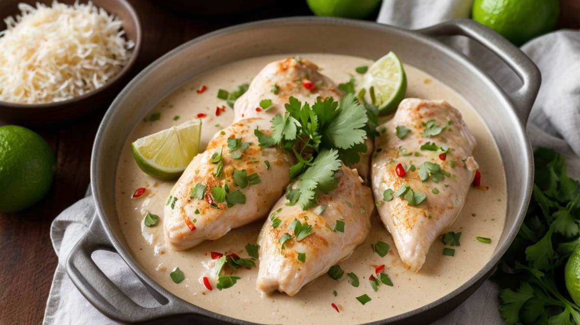 Coconut Lime Chicken Skillet