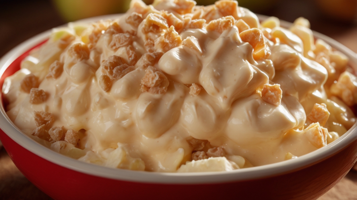 Apple Butterscotch Fluff Salad