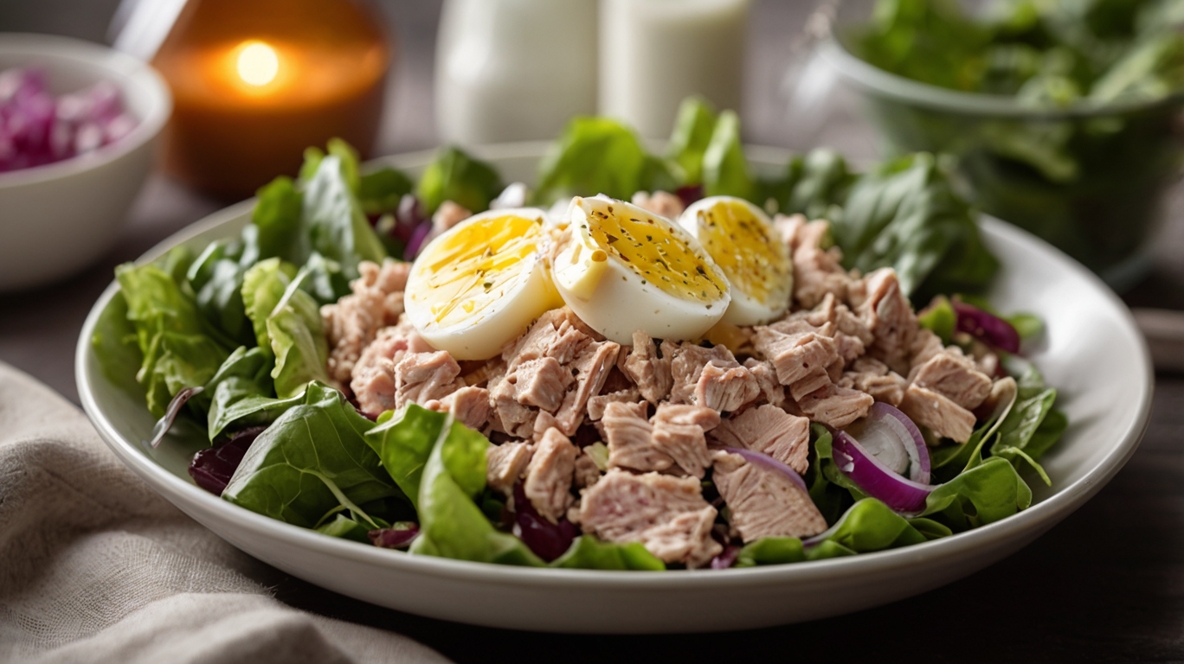 Easy Healthy High Protein Tuna Salad