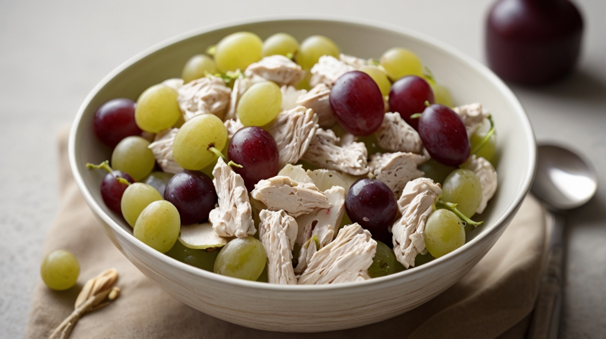 Best Ever Chicken Salad with Grapes
