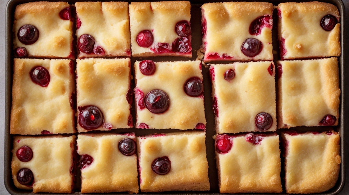 Cranberry Lemon Bars