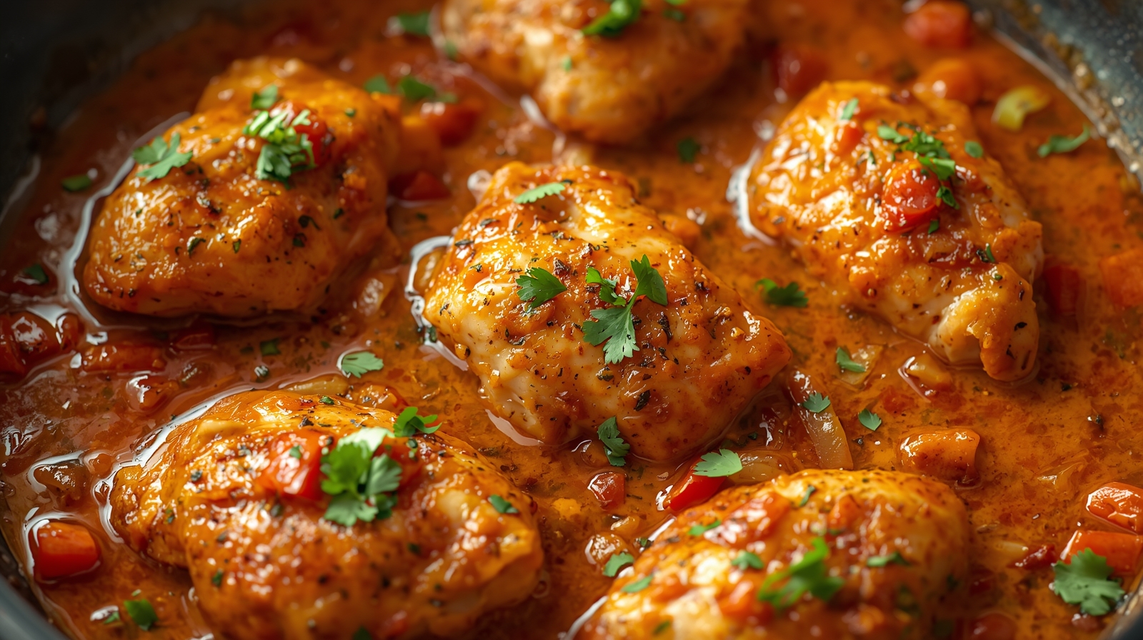 Spicy Brazilian Coconut Chicken