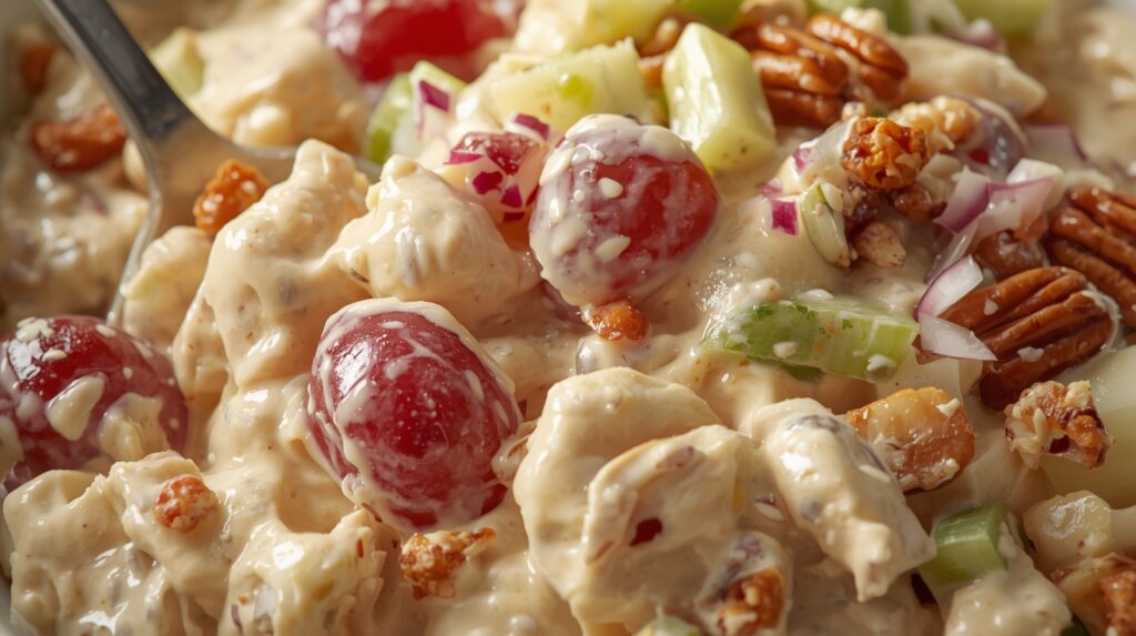 Chicken Salad with Grapes And Pecans