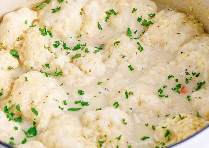 Easy Chicken and Bisquick Dumplings