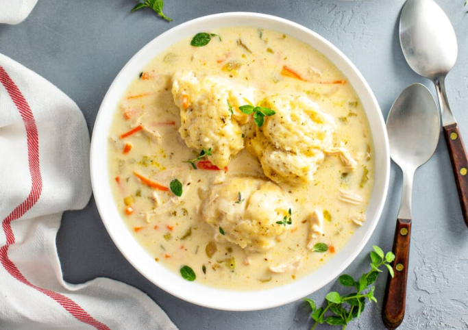 Homemade Chicken and Dumplings Recipe