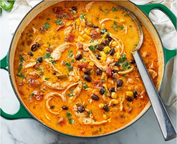 Chicken Enchilada Soup