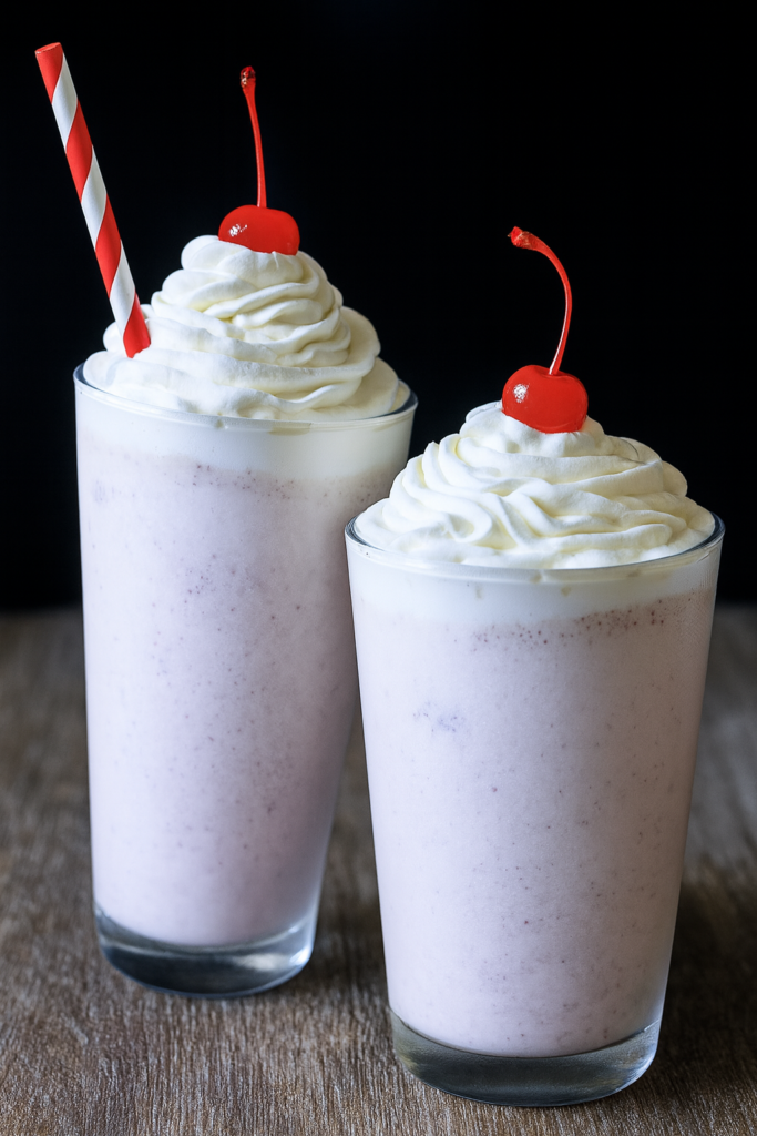 Copycat Chick fila Peppermint Milkshake