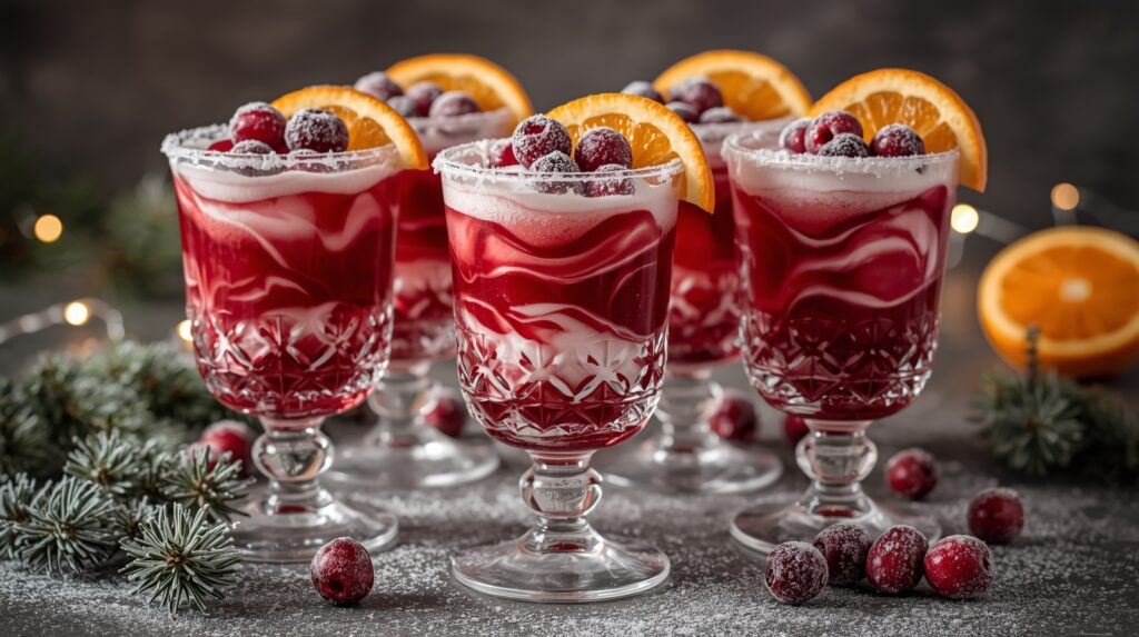 Winterberry Vanilla Swirl Mocktail