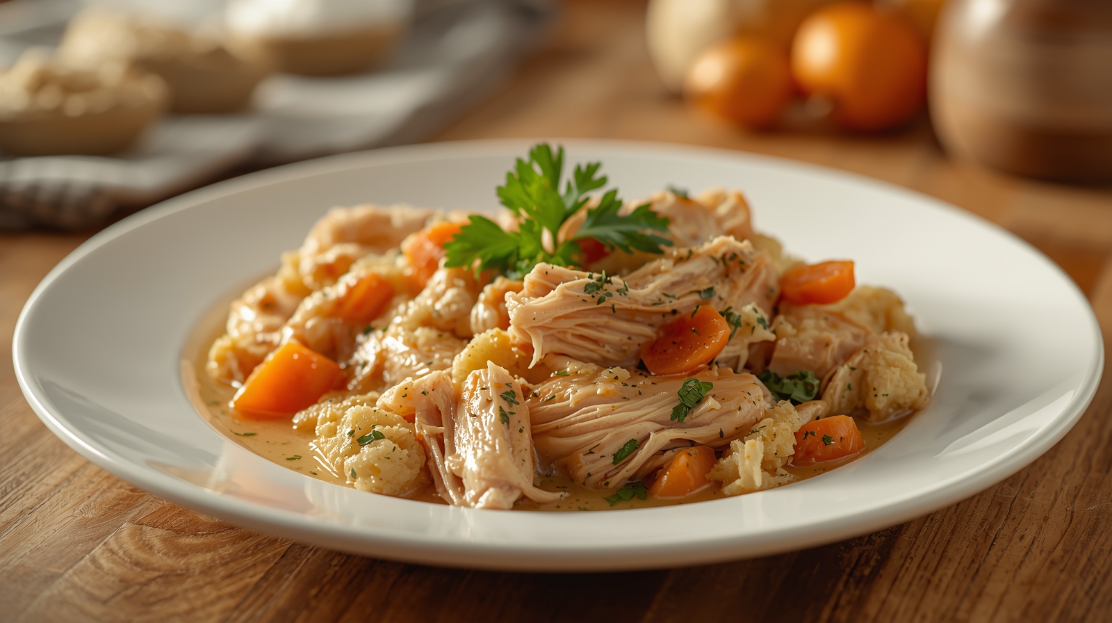 Crockpot Chicken and Stuffing Recipe