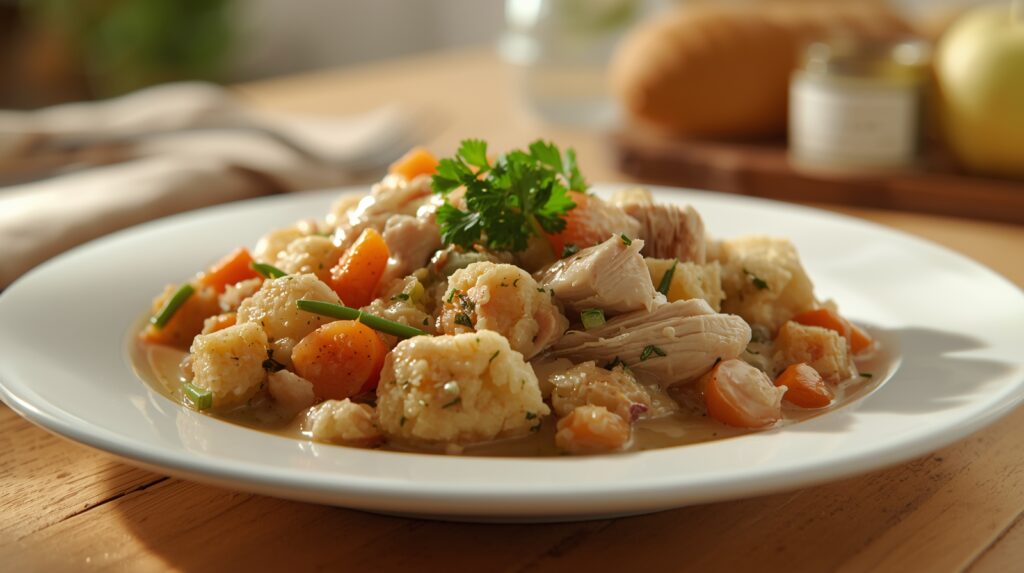 Crockpot Chicken and Stuffing Recipe