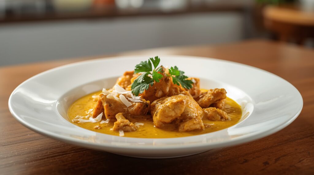 Nariyal chicken recipe