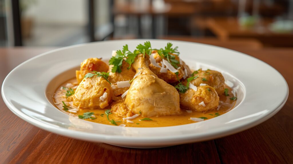 Nariyal chicken recipe