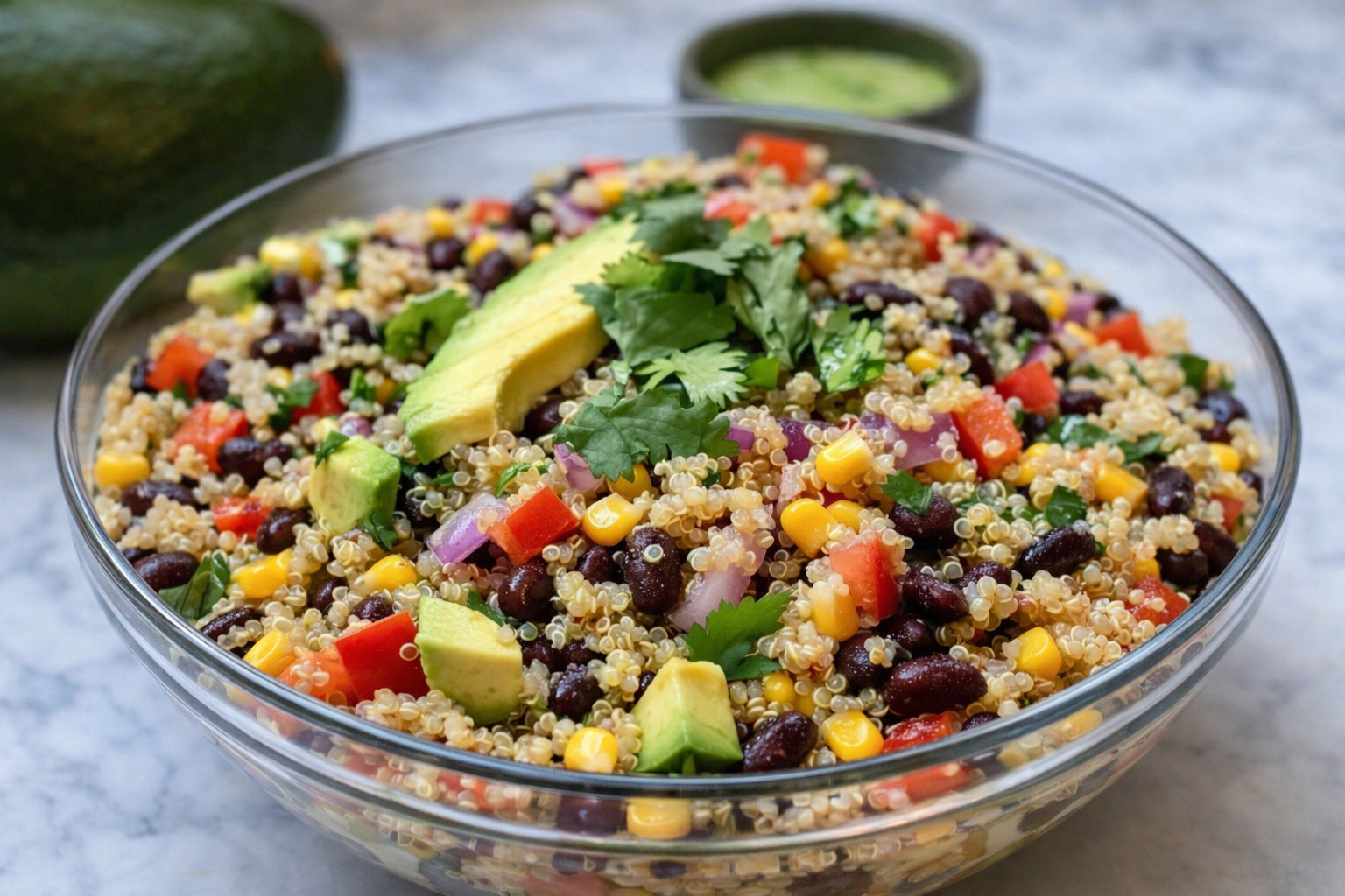 Quinoa and Black Bean Salad