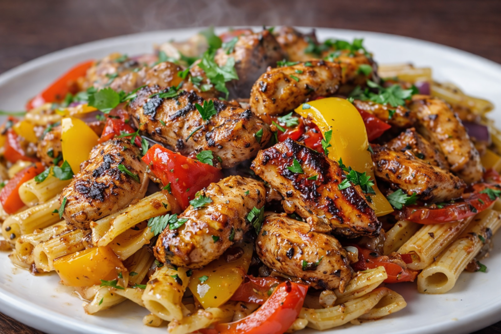 Jerk Chicken Rasta Pasta